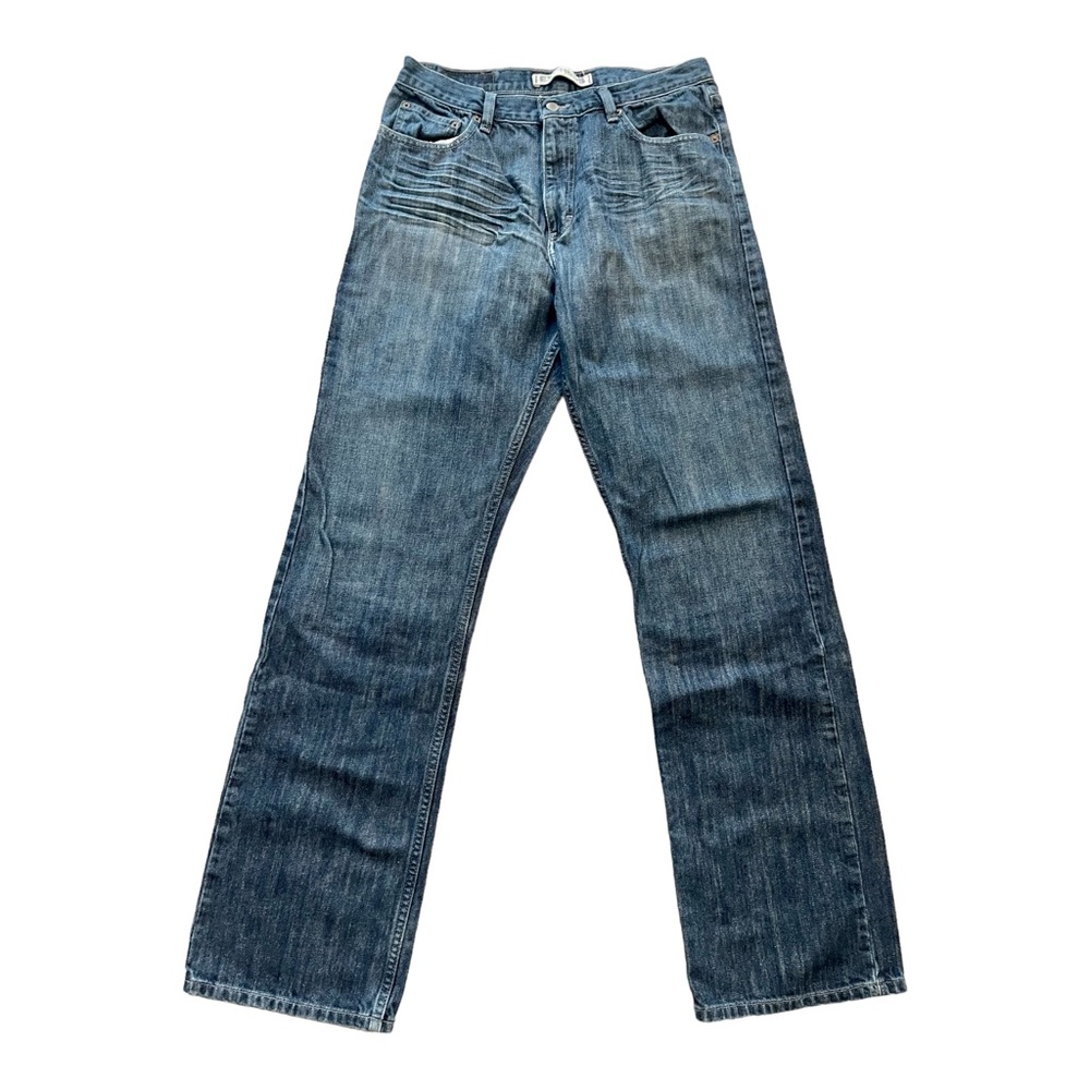 Express Men’s Bootcut Dark Wash Precision Fit Relax 100% Cotton Jeans 34W/36L